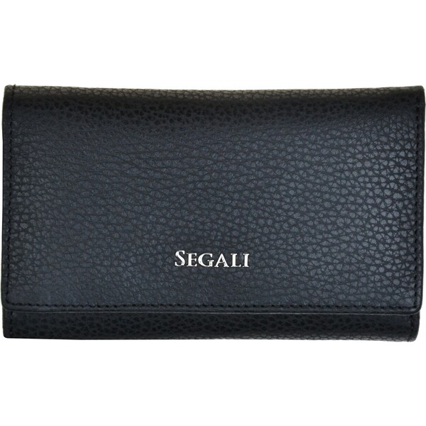 SEGALI Dámska kožená peňaženka 7074 B black 66580554