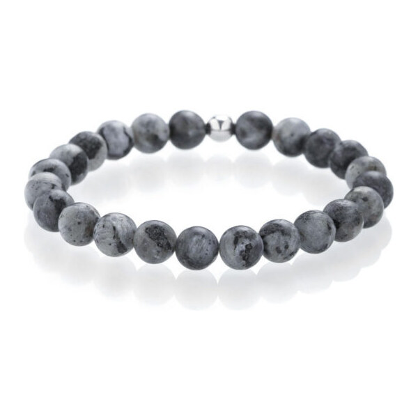 Labradorit matný - náramok Trimakasi 36523413