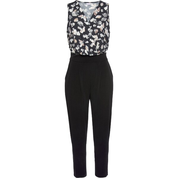 LASCANA Overal čierna / biela 54442250