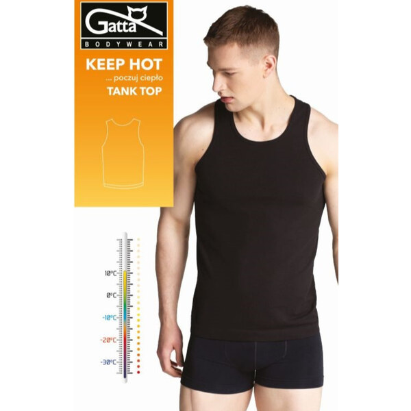 GATTA BODYWEAR Pánsky nátelník TANK TOP MEN KEEP HOT 43567498