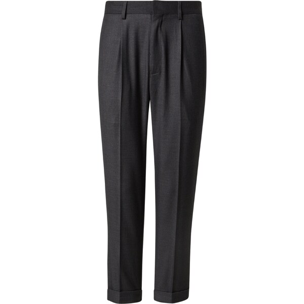TRAPP Plisované nohavice antracitová 36631283