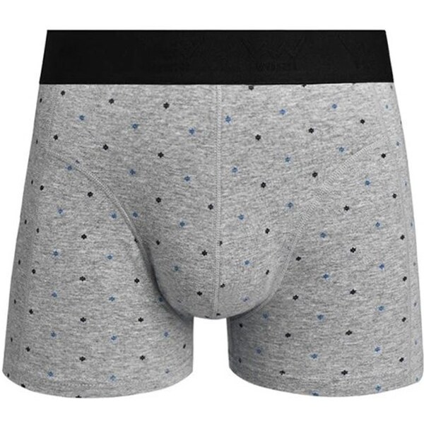 Vuch Trendy sivé bodkované boxerky Skim 36546098