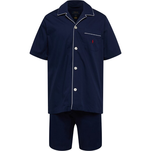 Polo Ralph Lauren Krátke pyžamo námornícka modrá / červená / biela 36633278