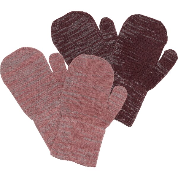 CeLaVi Rukavice Magic tmavohnedá / svetloružová 54239598