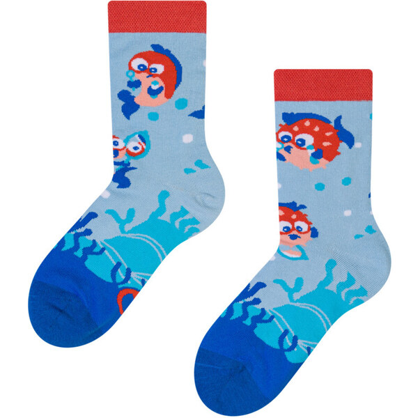 Veselé detské ponožky Dedoles Vtipný štvorzubec (D-K-SC-RS-C-C-243) 23 36553799