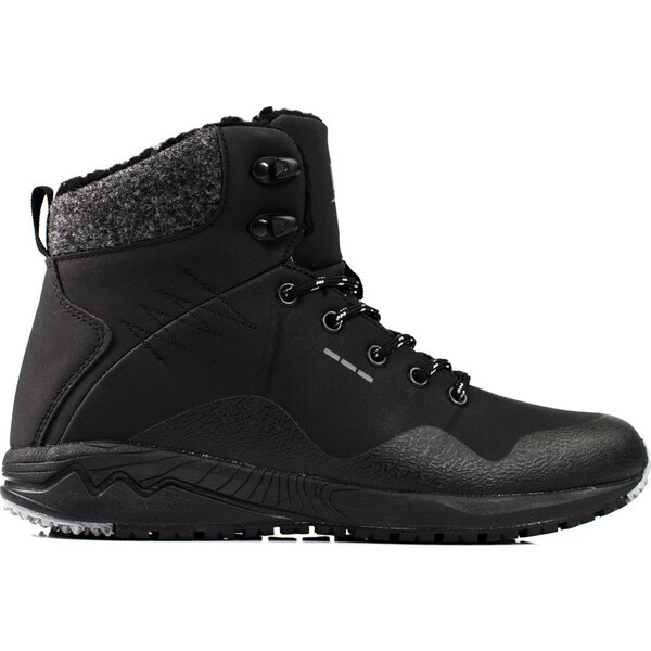 BASIC Čierne vysoké trekové topánky 11101B 36556028