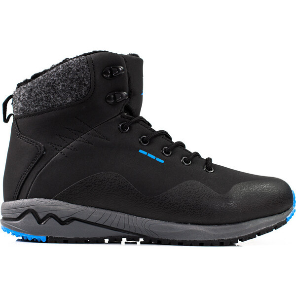 BASIC Zateplené vysoké dámske trekové topánky 11101B/BL 36556033