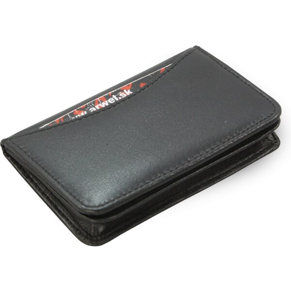 Arwel Čierny kožený vizitkár so zásobníkom 514-0004-60 36559599