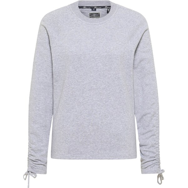 DreiMaster Maritim Mikina sivá melírovaná 54236853