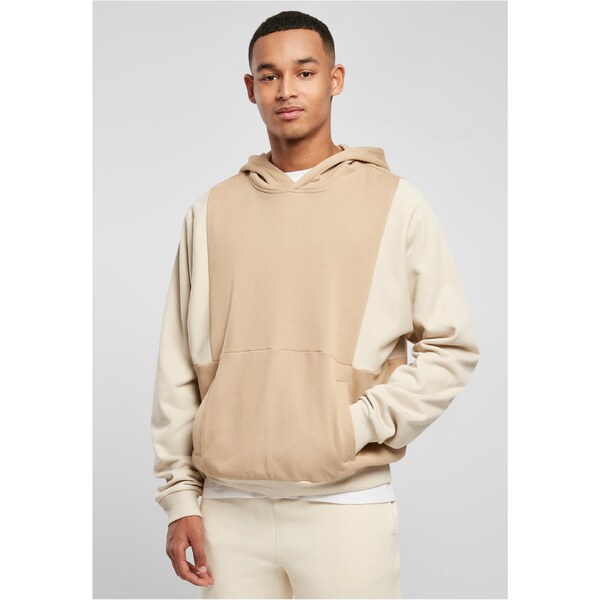 Urban Classics Cut On Sleeve Hoody Unionbeige/softseagrass 57100366