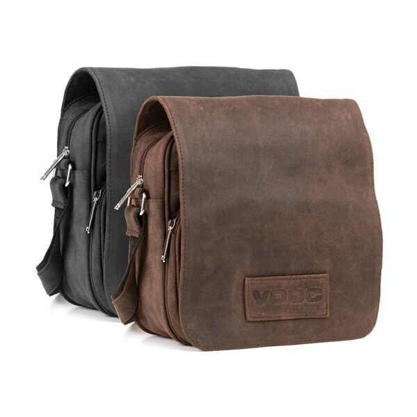 VOOC Kožená taška cez rameno Urban RDW7 250 37893654