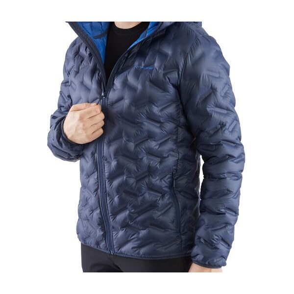 Pánska páperová bunda Viking ASPEN tmavo modrá 36576698