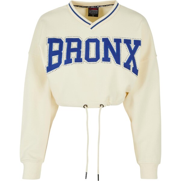 FUBU Mikina Crew Rhinestone ultramarínová / čierna / biela / šedobiela 54239556