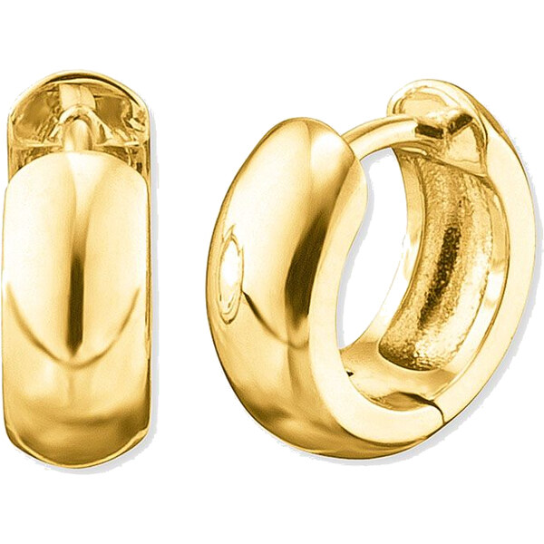 Engelsrufer Pozlátené strieborné náušnice kruhy Anna ERE-ANNA-G-CR 66589583