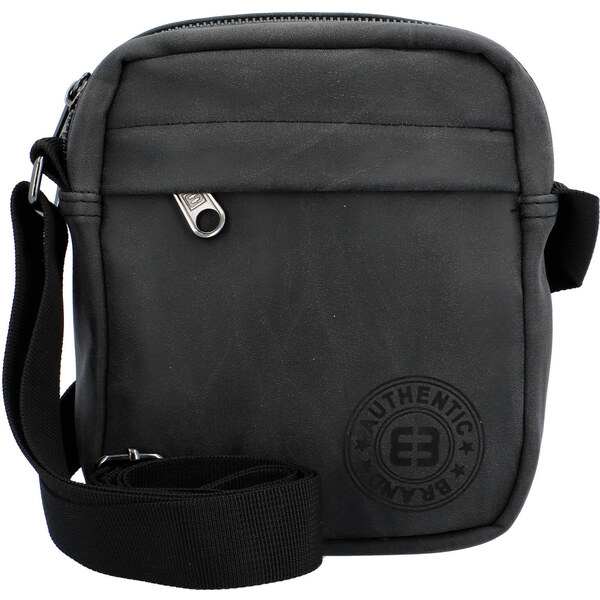 Pánska crossbody taška na doklady čierna - Enrico Benetti Merlon 56864323