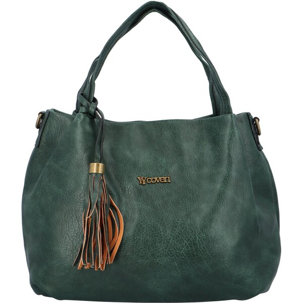 Coveri World Dámska kabelka na rameno zelená - Coveri Millewa zelená 66992406