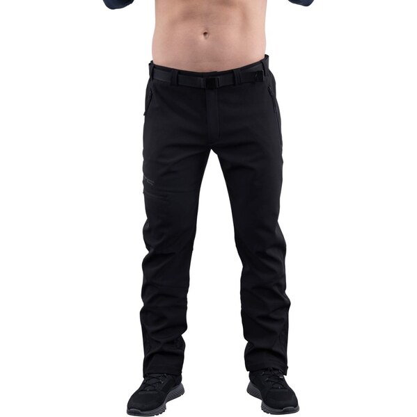 Pánske zateplené nohavice GTS 600222 čierna 65183444