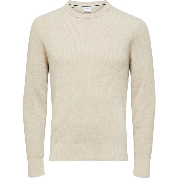 SELECTED Sveter Rodney béžová 66007449