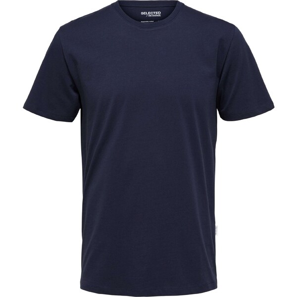 SELECTED Tričko SLHAspen námornícka modrá 36630816