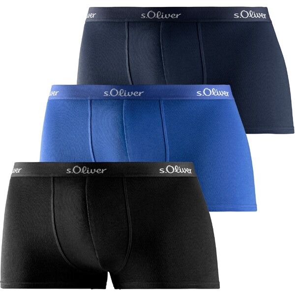 s.Oliver Boxerky modrá / námornícka modrá / svetlosivá / čierna 54239458