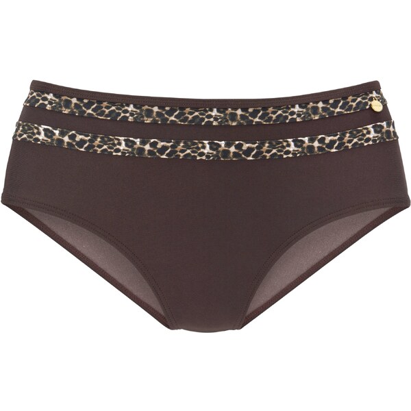 LASCANA Bikinové nohavičky béžová / hnedá / čokoládová 54239456