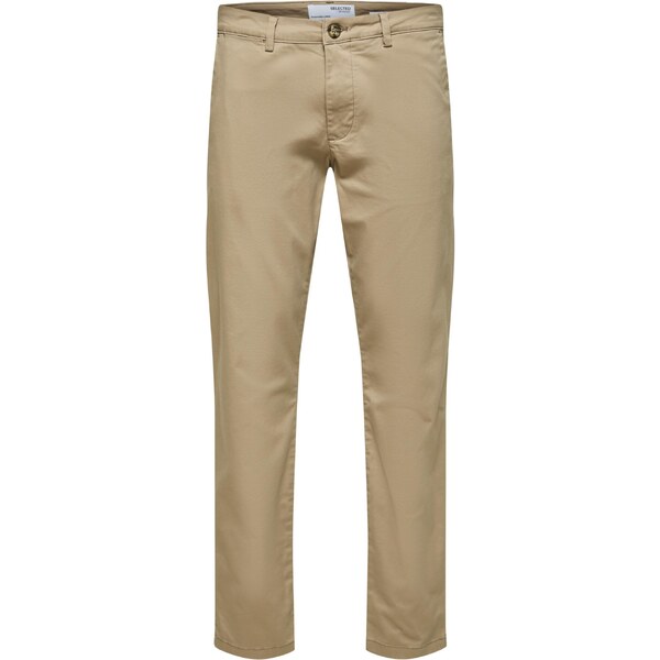 SELECTED Chino nohavice SLHMiles Flex béžová 36630777