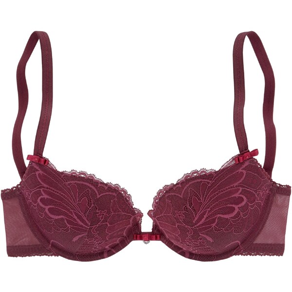 LASCANA Podprsenka vínovo červená 54238096
