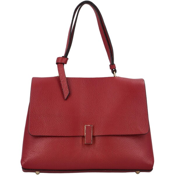 Delami Vera Pelle Dámska kožená kabelka do ruky tmavo červená - Delami 49384374