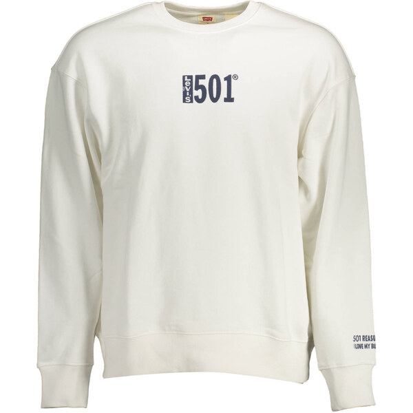 Biela pánska mikina LEVIS 64710918