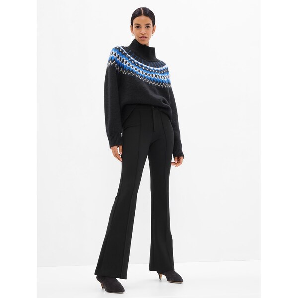 Dámske Elegantné nohavice flare high rise GAP 514108-00 66268268