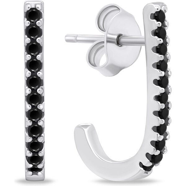 Brilio Silver Originálne strieborné náušnice so zirkónmi EA618WBC 66614595