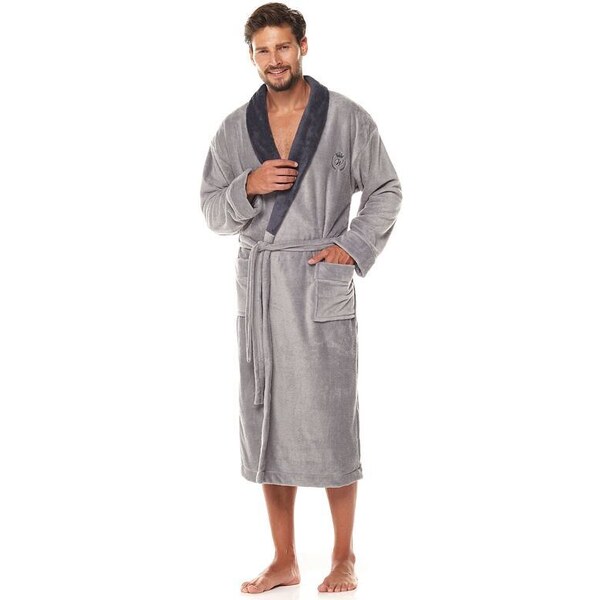 L&L Pánsky župan Profesor svetlosivý 19318567