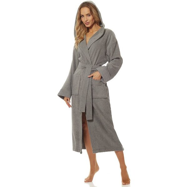 L&L Dámsky župan Morgan sivý 22514119