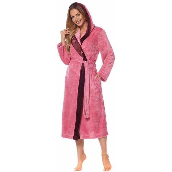 L&L Dámsky župan Selene malinový 26538585