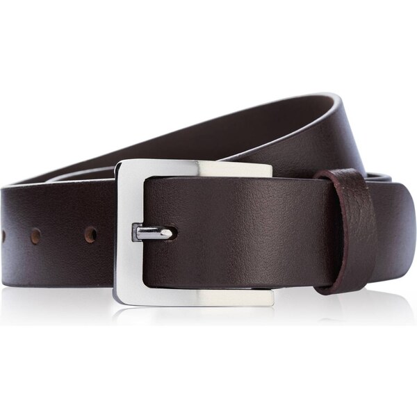 PAOLO PERUZZI Pánsky kožený opasok Vintage 100 cm | hnedá 02Z02100 36668455