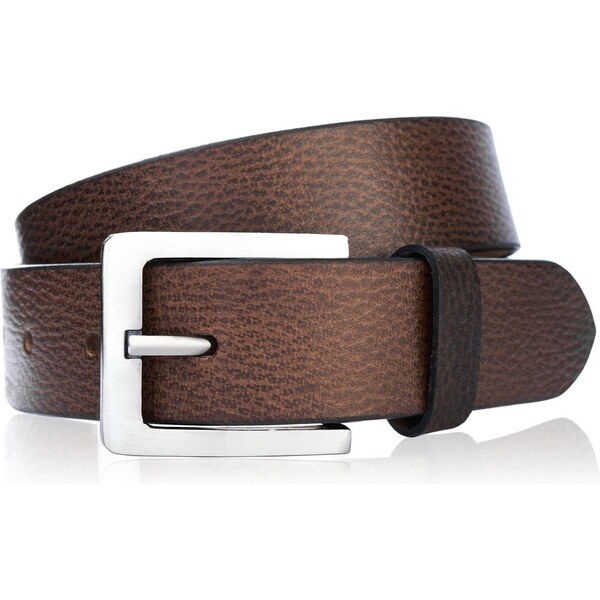 PAOLO PERUZZI Pánsky kožený opasok Vintage 100 cm | hnedá 01Z02100 66456124