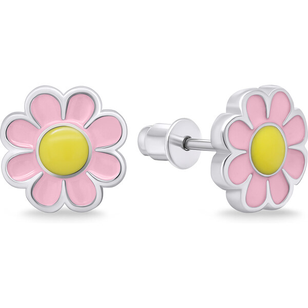 Brilio Silver Veselé strieborné náušnice Kvietia EA710WP 66578906