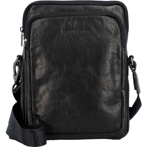 Pánska kožená taška čierna - SendiDesign McKolin čierna 56864331