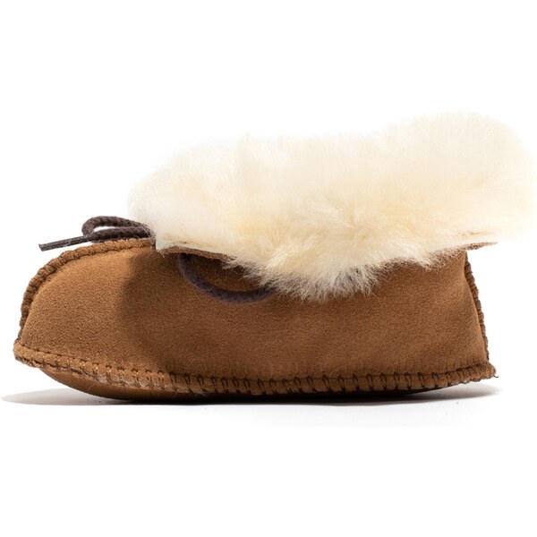 Minnetonka Čižmy Sheepskin koňaková 63143120