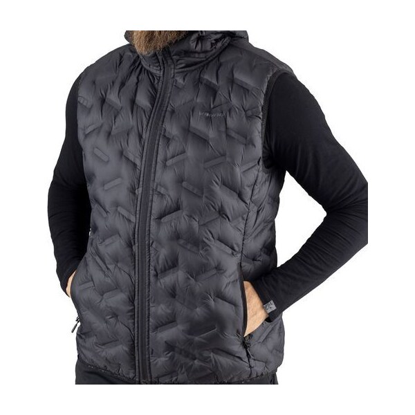 Pánska páperová vesta Viking ASPEN čierna 36687217