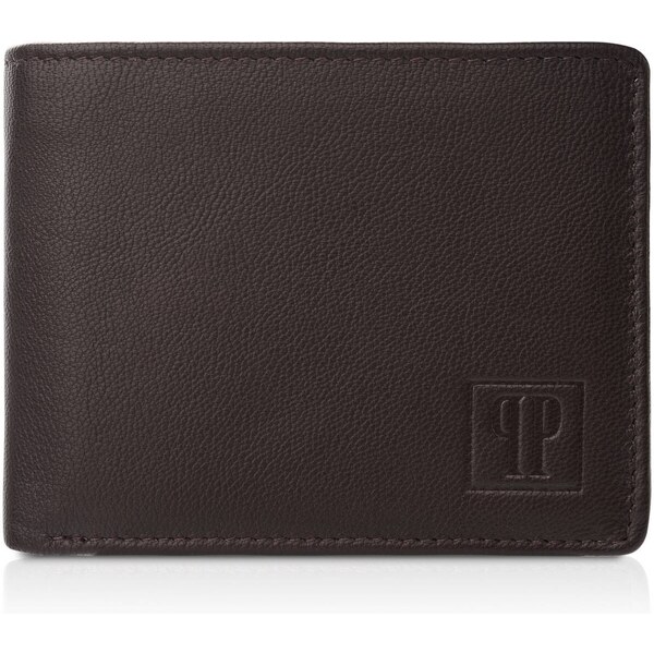 PAOLO PERUZZI Pánska kožená peňaženka RFID T-66-BR | hnedá T-66-BR 36692033
