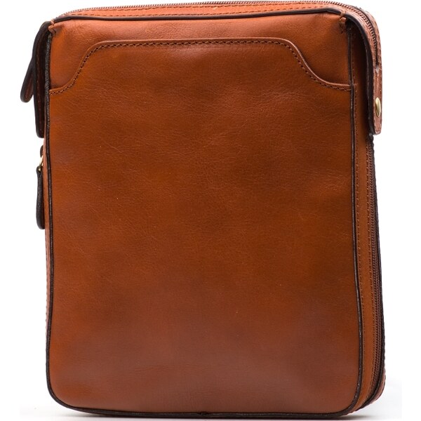 Blaire Pánske kožené crossbody Giovanni koňakovo hnedé 64988182