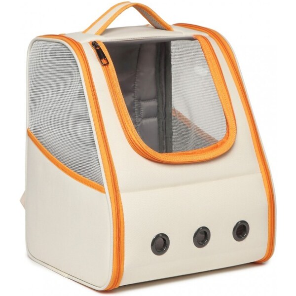 KONO Batoh - na prepravu zvierat, skladací, béžový 47991538