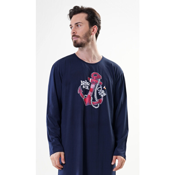 Vienetta MAN Pánska nočná košeľa s dlhým rukávom Kotva 54966048