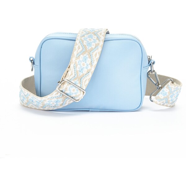 LASCANA Taška cez rameno modrá / strieborná / biela 55300651