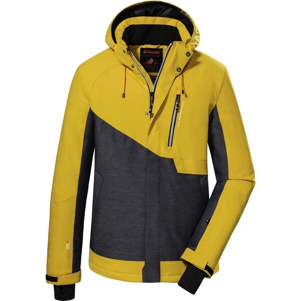 Pánska zimná bunda Killtec 41 žltá/sivá 36733464