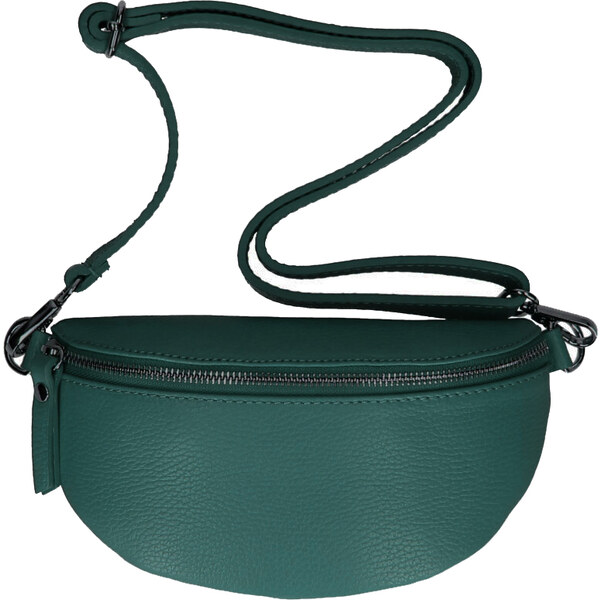 Vera Pelle Kožená dámska ľadvinka s upraviteľným popruhom Jean 36766095