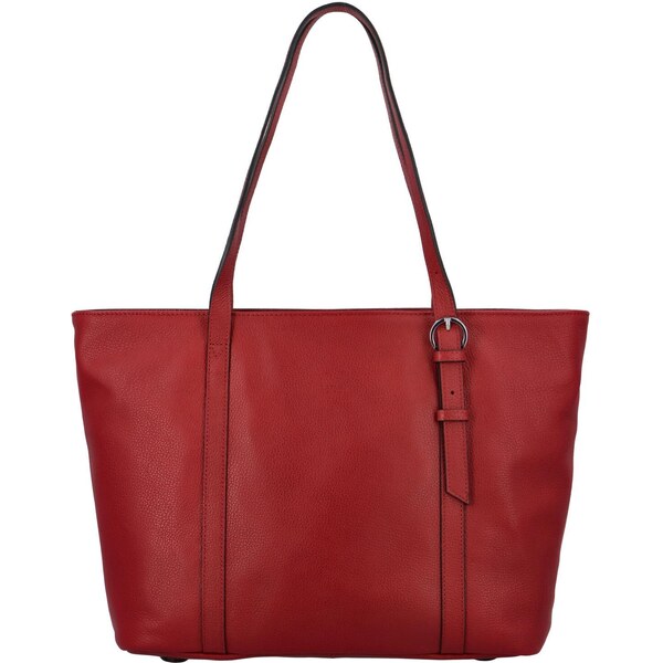 Dámska kožená kabelka cez rameno červená - Katana Nuilia červená 36956832