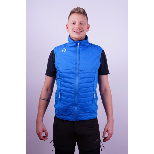 Pánska ľahká prešívaná vesta GTS 404722 modrá 36856648