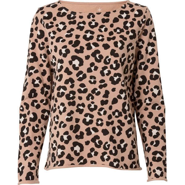 Juvia Mikina piesková / čierna / biela 66846451